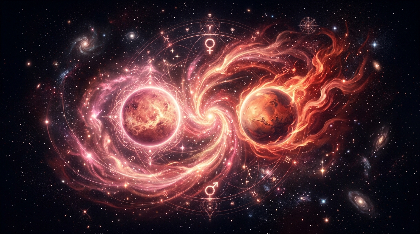 Venus Conjunct Mars in Synastry: The Ultimate Astrological Chemistry
