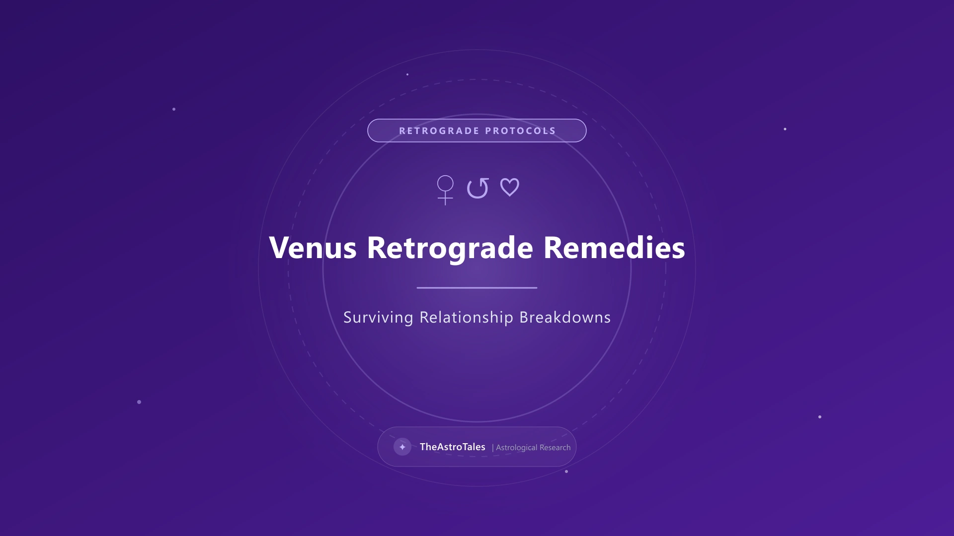 Venus Retrograde Remedies